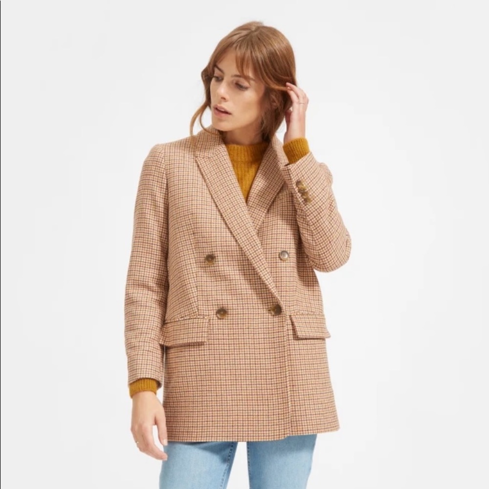 Everlane Oversized Double Breasted Blazer size 4